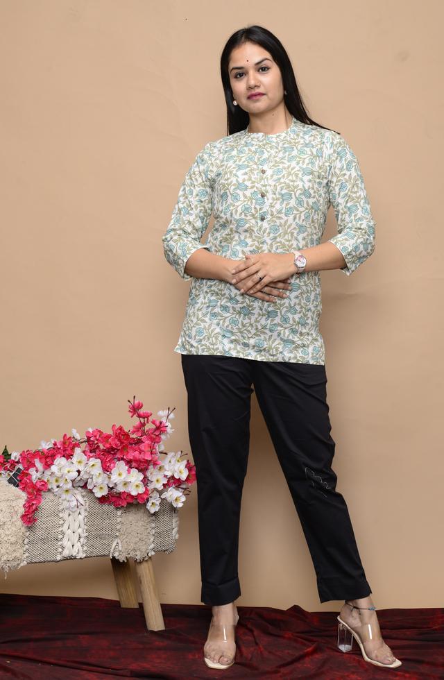 Tribal Print Short Kurti