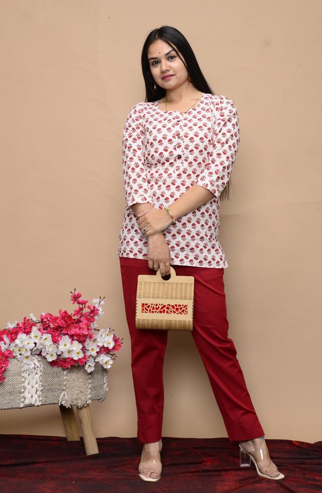 Cotton Short Kurti