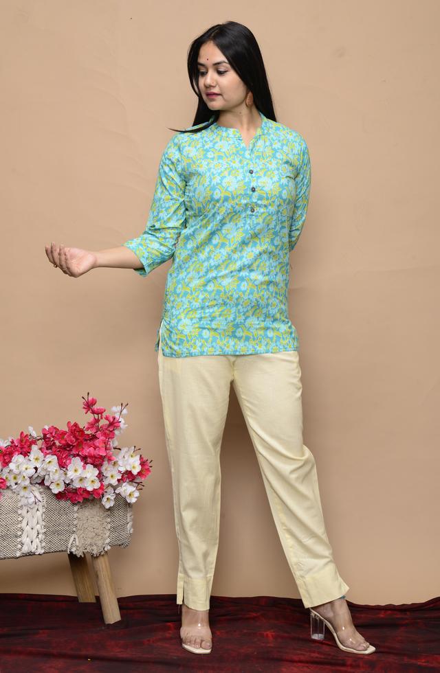 Tribal Printed Short Kurti