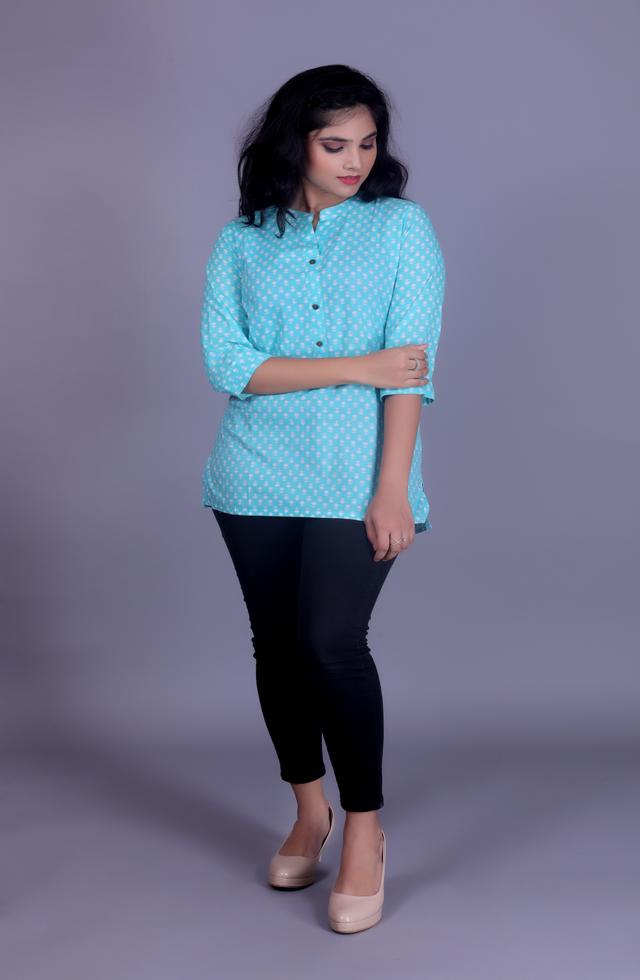 Aqua Short Kurti
