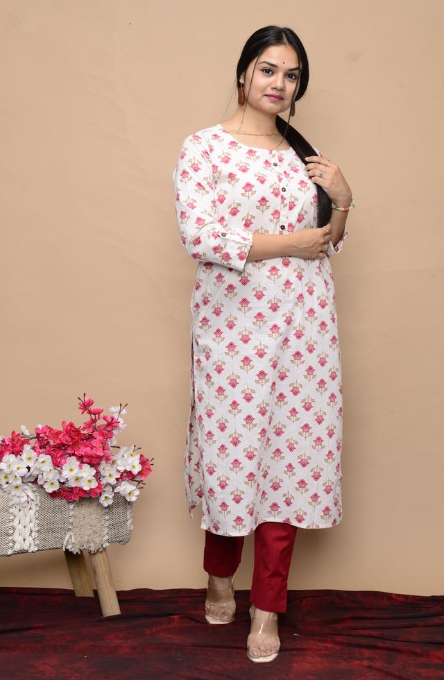 Floral Printed Kurti