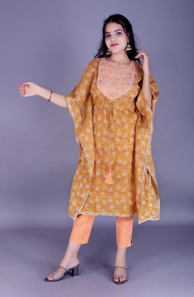Pure Cotton Kaftan Set