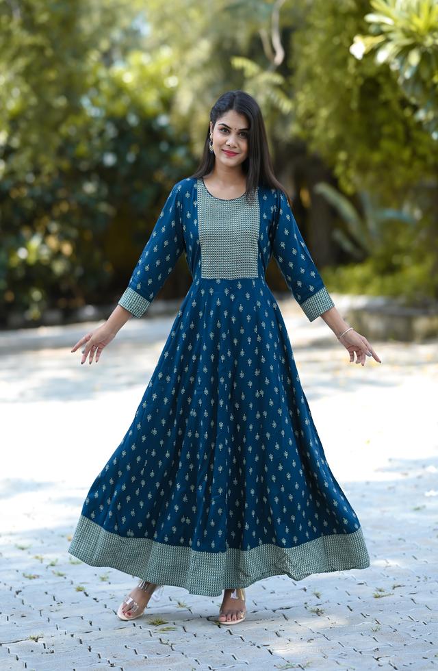 Teal Blue Middy Dress