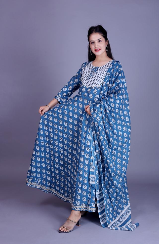 Beautiful Pure Cotton Long Dress
