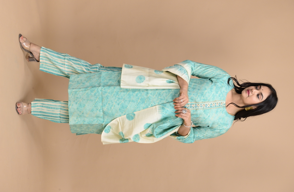 Gorgeous Muslin Set For Women