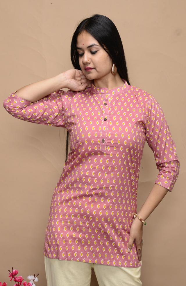 Ethnic Printed Short Kurti