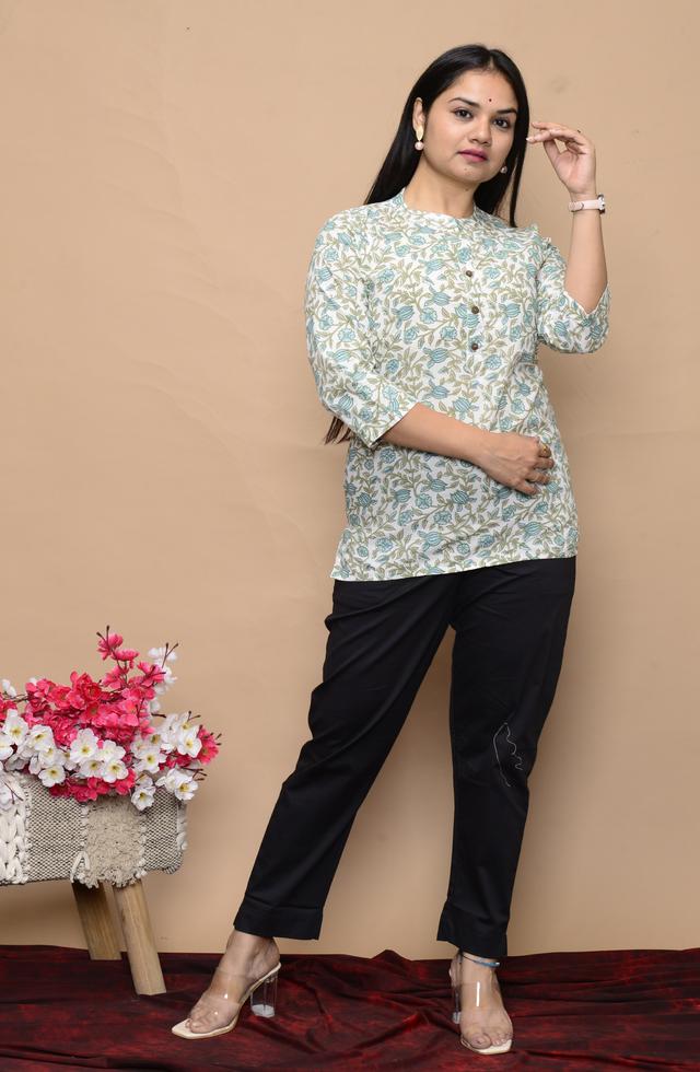 Tribal Print Short Kurti