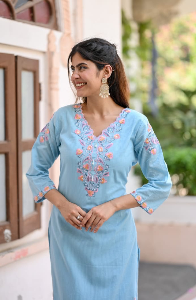 New Trendy Straight Suit Set