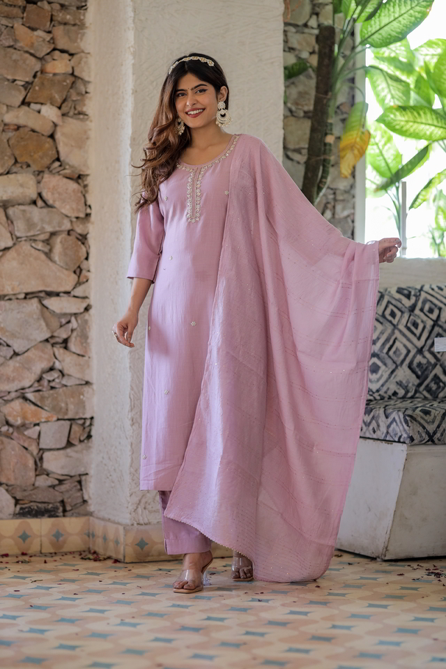 Stylish Straight Suit Set