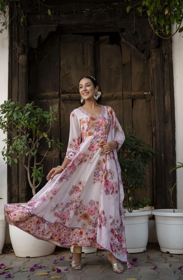 Gorgeous Anarkali Set