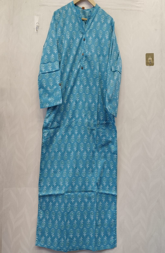 Attractive Pure Cotton Long Kurti