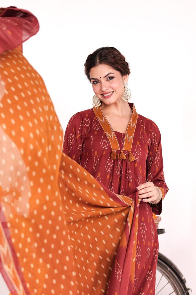 Trendy New Anarkali Set