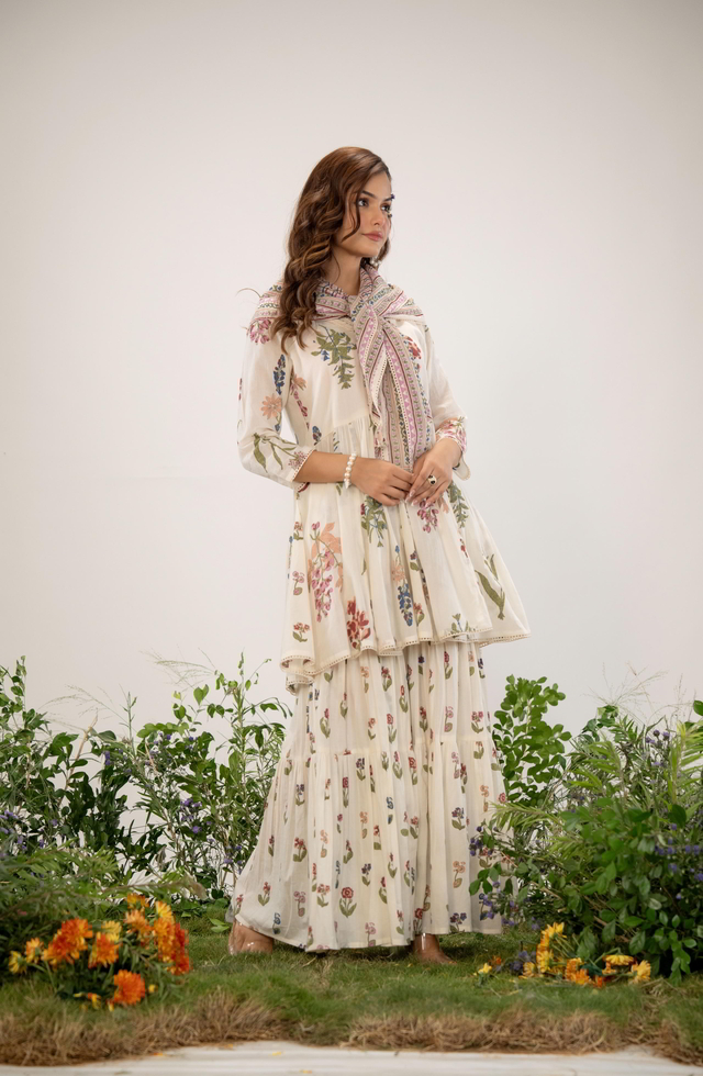 Trendy New Sharara Set