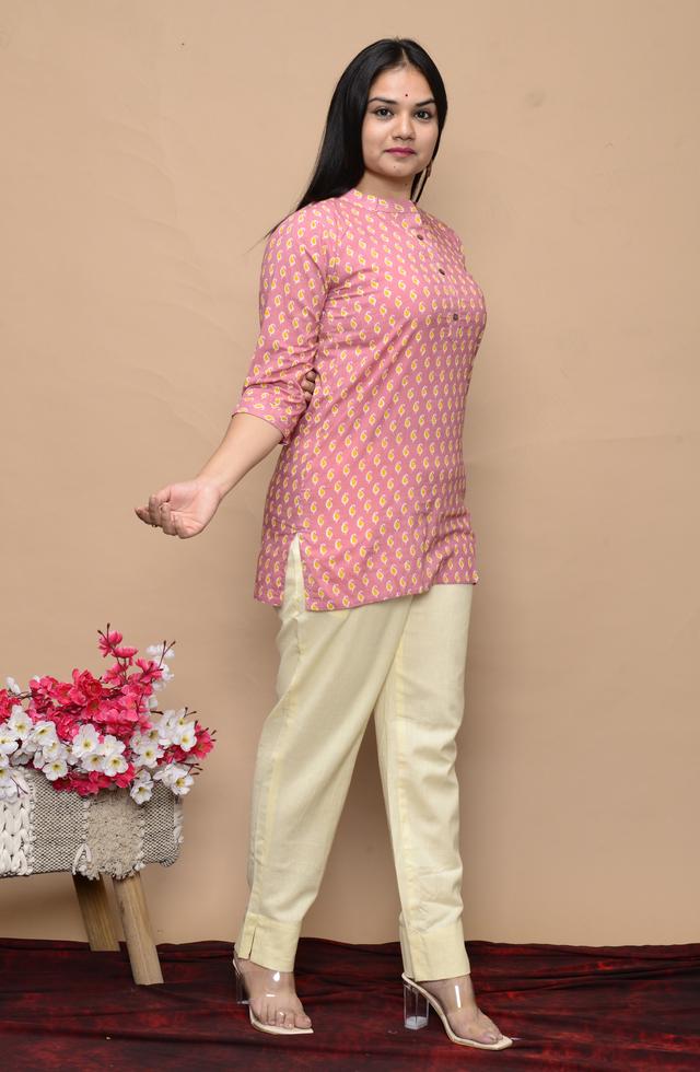 Ethnic Printed Short Kurti