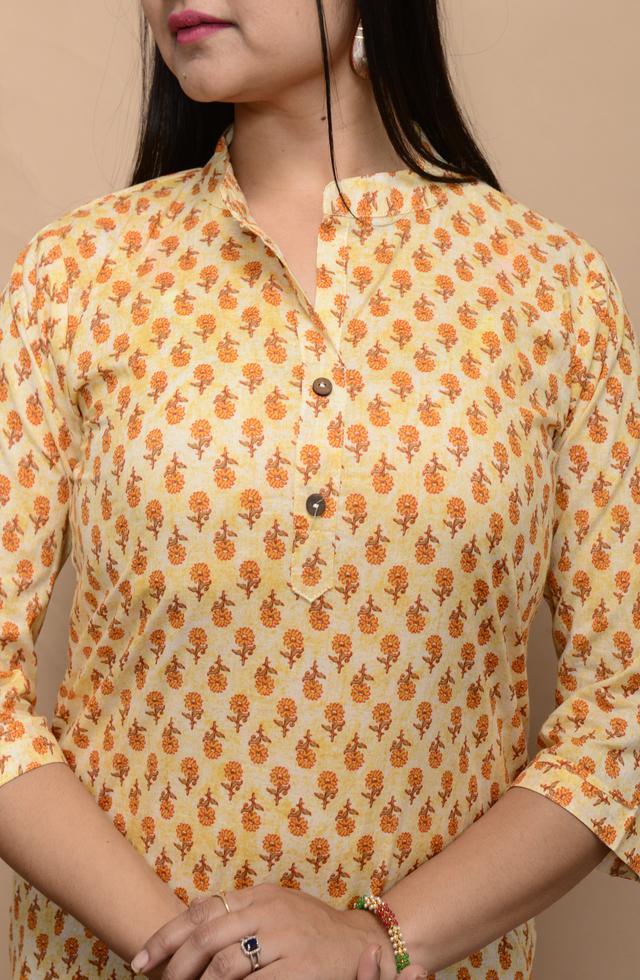 Pure Cotton Printed Top