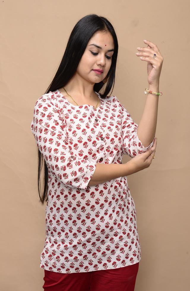 Cotton Short Kurti