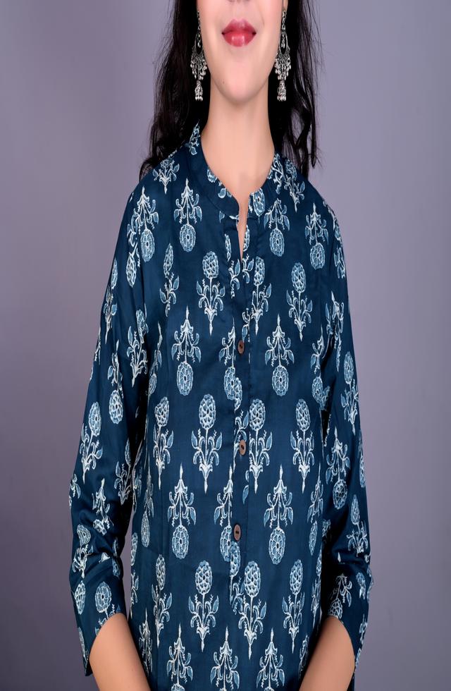 Pure Cotton Short Kurti
