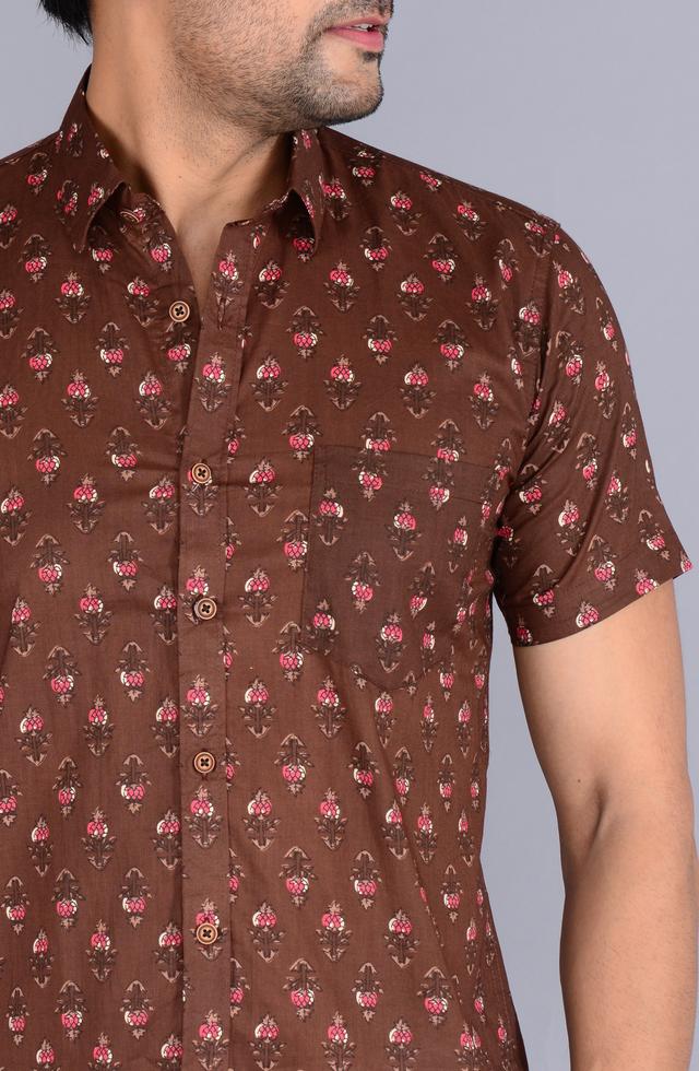 Men Jaipuri Printed Shirt