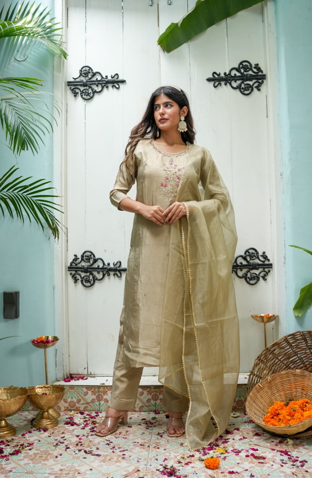 Appealing Straight Suit Set
