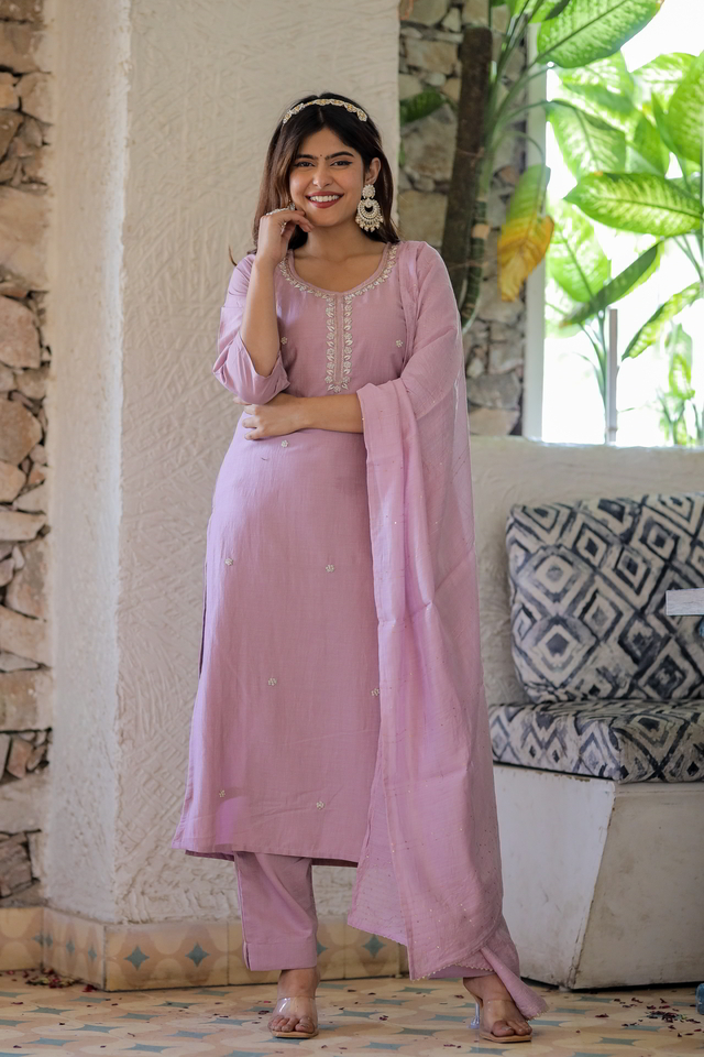Stylish Straight Suit Set