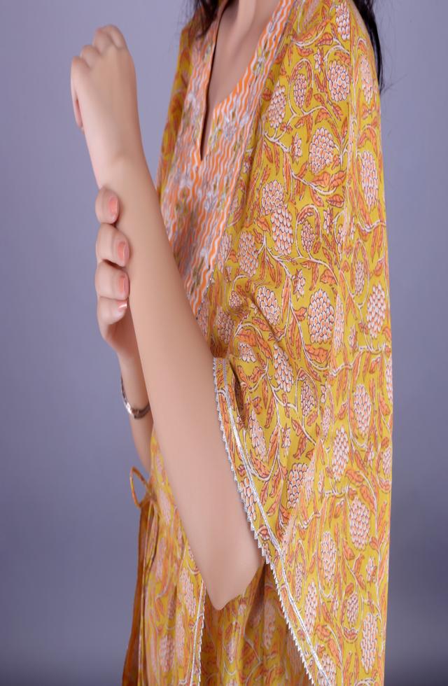 Pure Cotton Kaftan Set