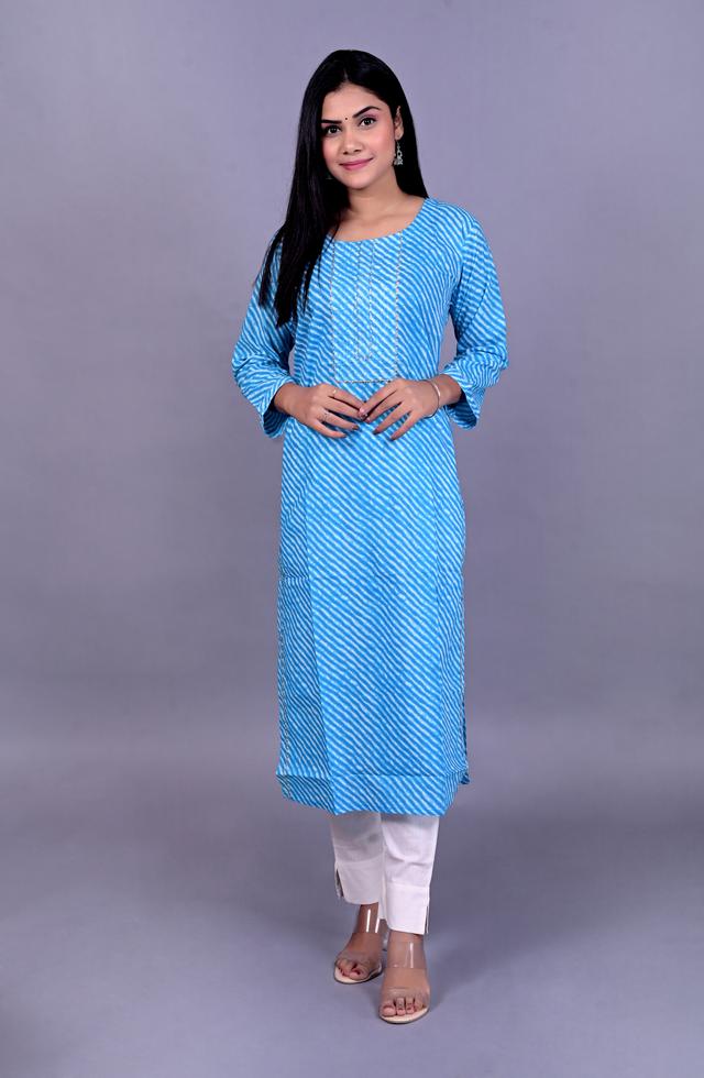Women Straight Fit Kurti
