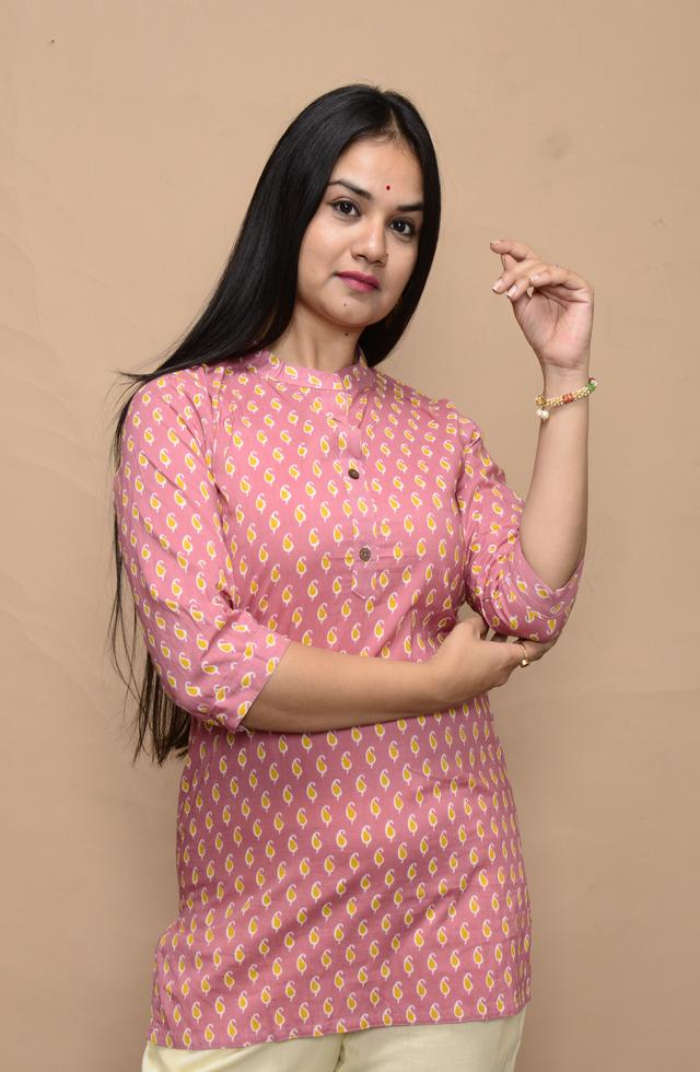 Ethnic Printed Short Kurti
