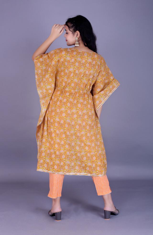 Pure Cotton Kaftan Set