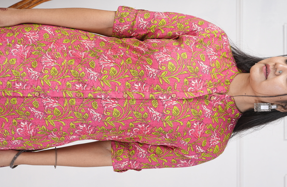 Beautiful Gaajri A-Line Kurti