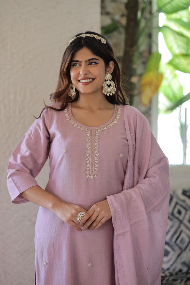 Stylish Straight Suit Set