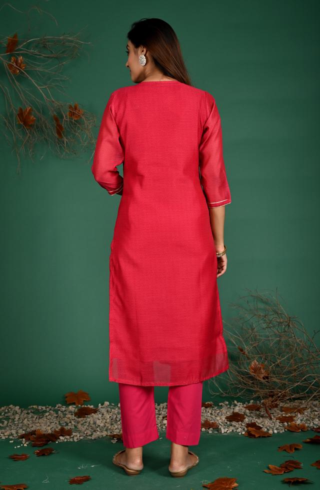 pChanderi Straight Suit
