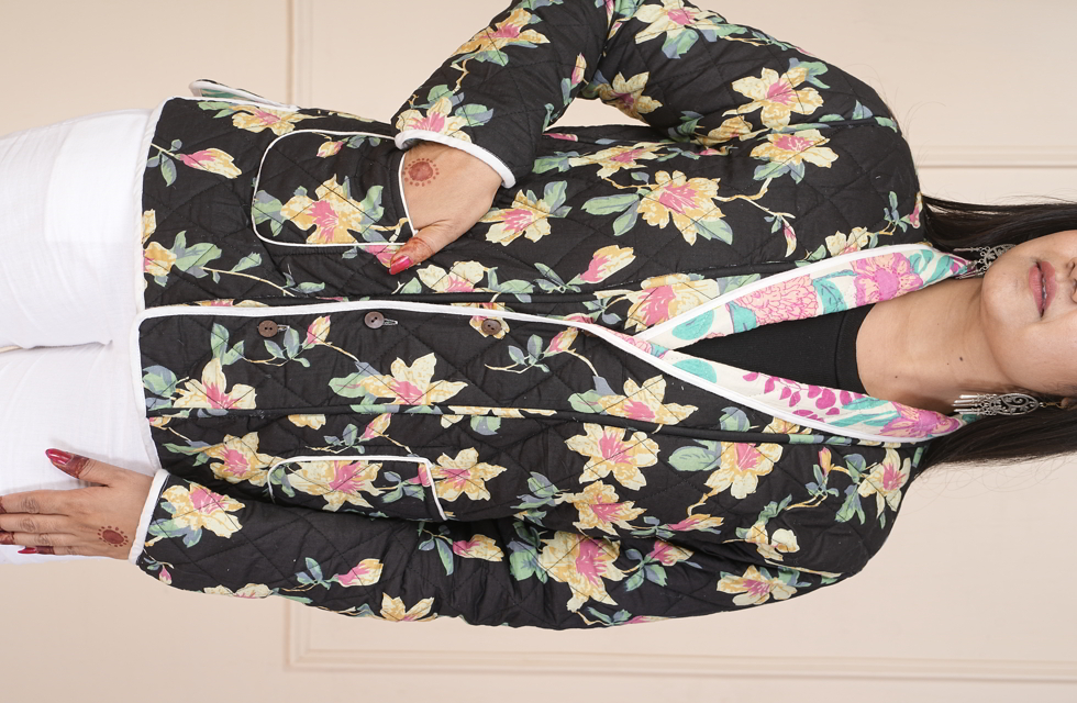 pDelightful Quilted Jacket